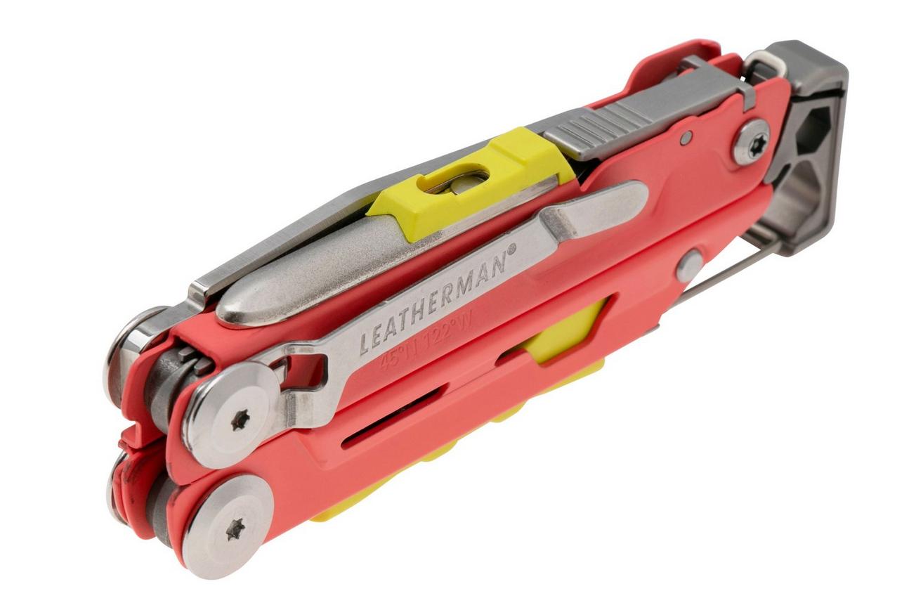 Leatherman Signal 833183 Guava Survival Multitool, nylon foedraal