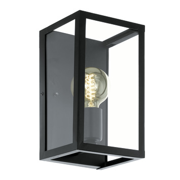 Eglo wandlamp Charterhouse zwart