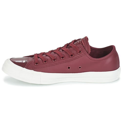 Converse - CHUCK TAYLOR ALL STAR LEATHER OX - Bordeaux