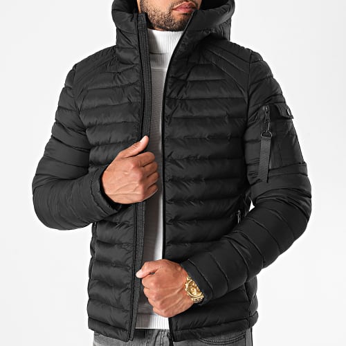 Doudoune Capuche Ultralight Noir