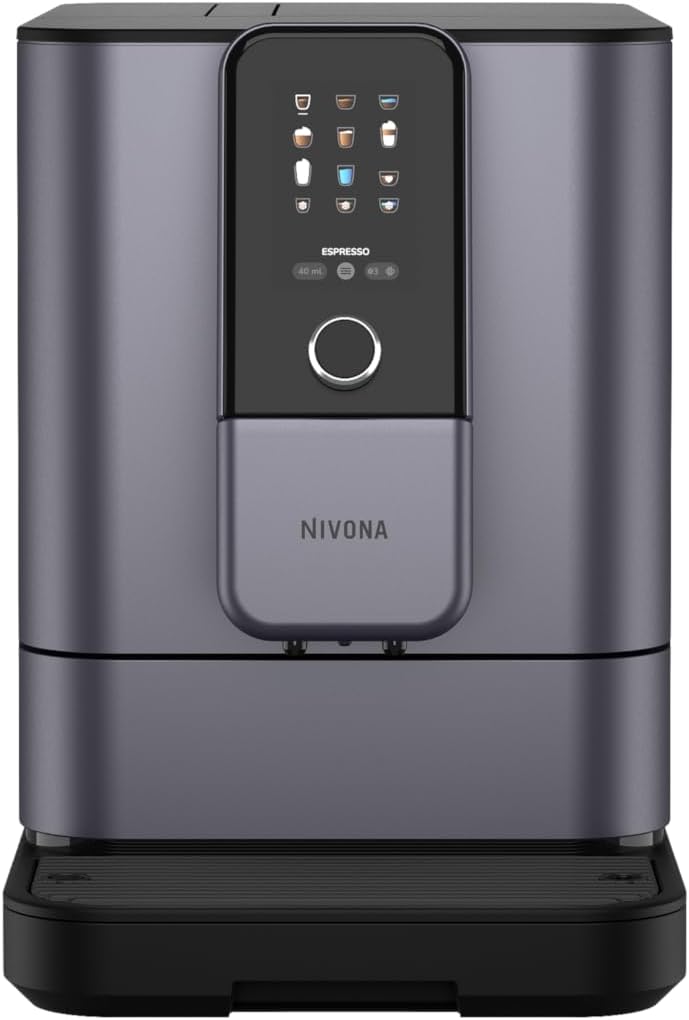 Nivona Kaffeevollautomat NIVO8'107 NIVO 8107 in Perlenblau neu mit Chilled Brew