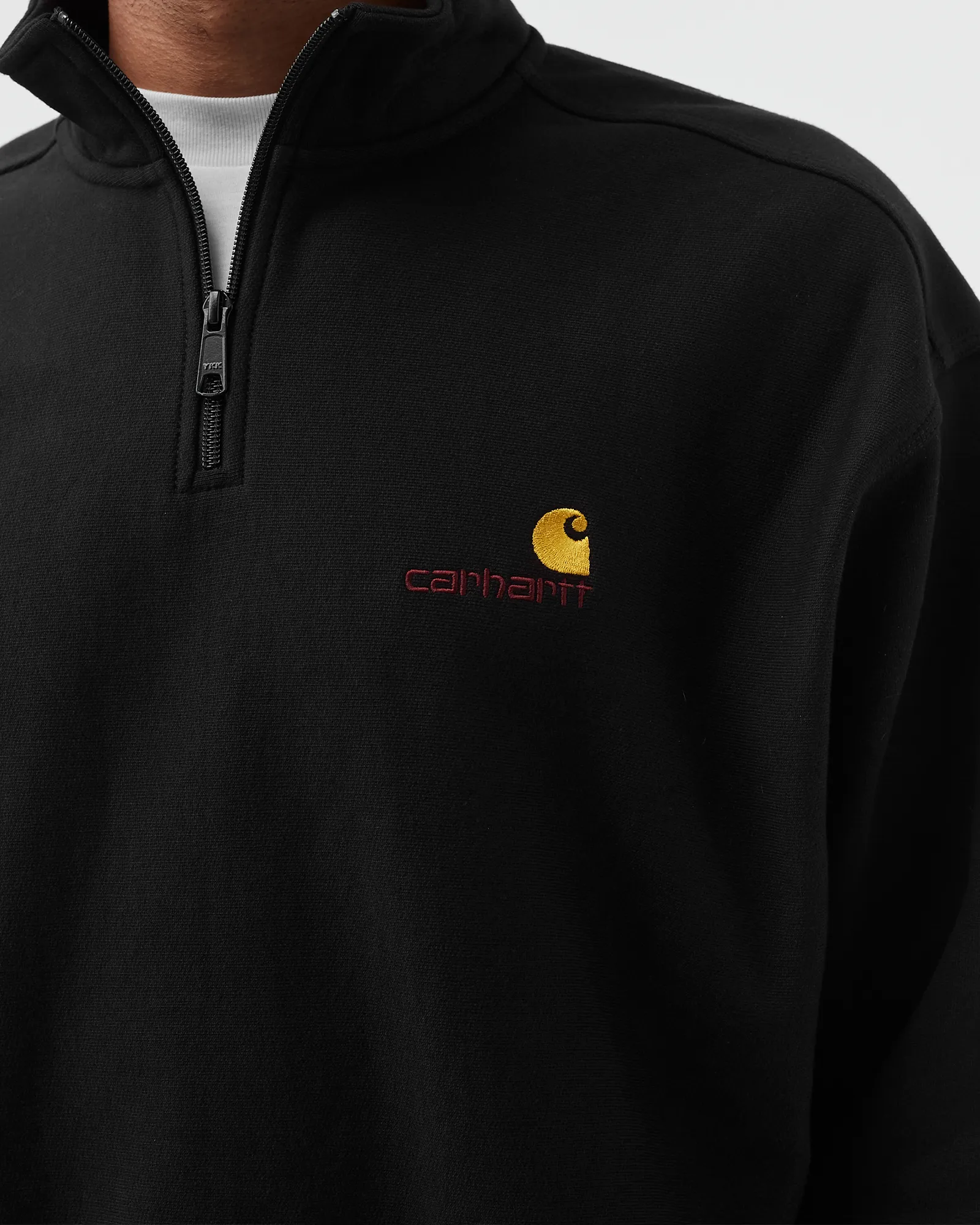 Carhartt WIP Half Zip American Script SWEATSHIRT