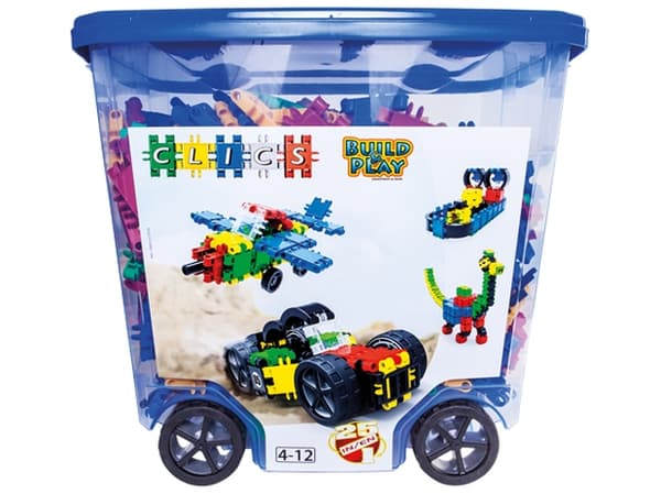 CLICS CB803, Stableblokker, 4 år, Plast, 628 stykker
