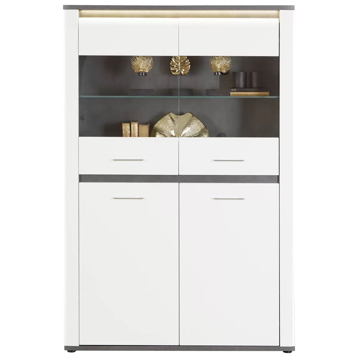 Vitrine Alassio weiss