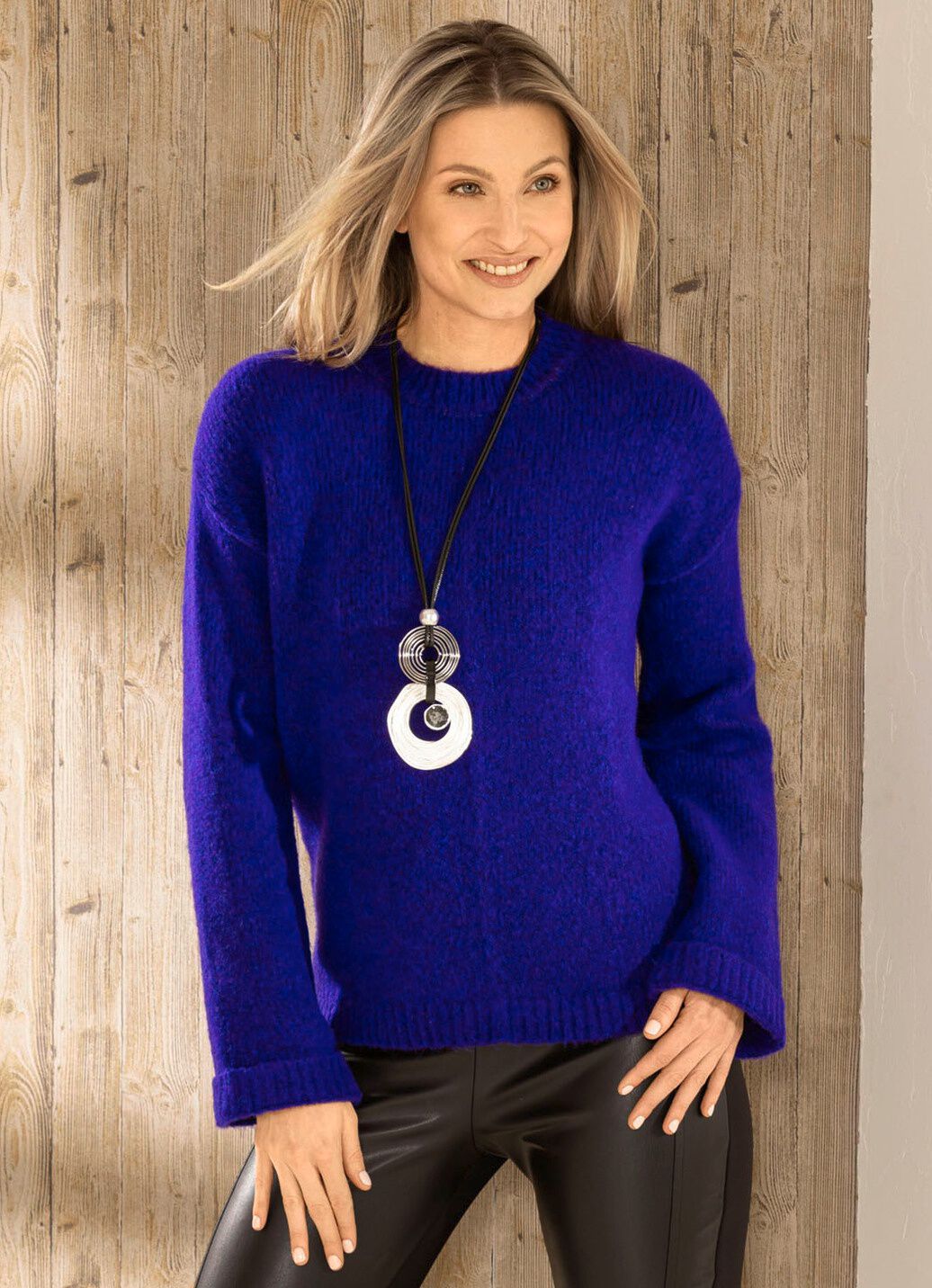 Pullover in flauschig weichem Griff