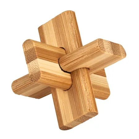 moses. Be clever! Bamboo Puzzle