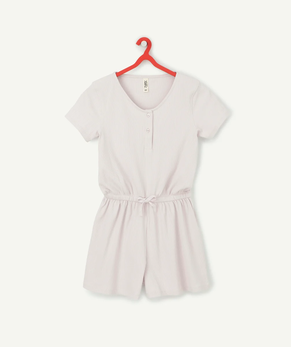 LA COMBISHORT PYJAMA LILA FILLE