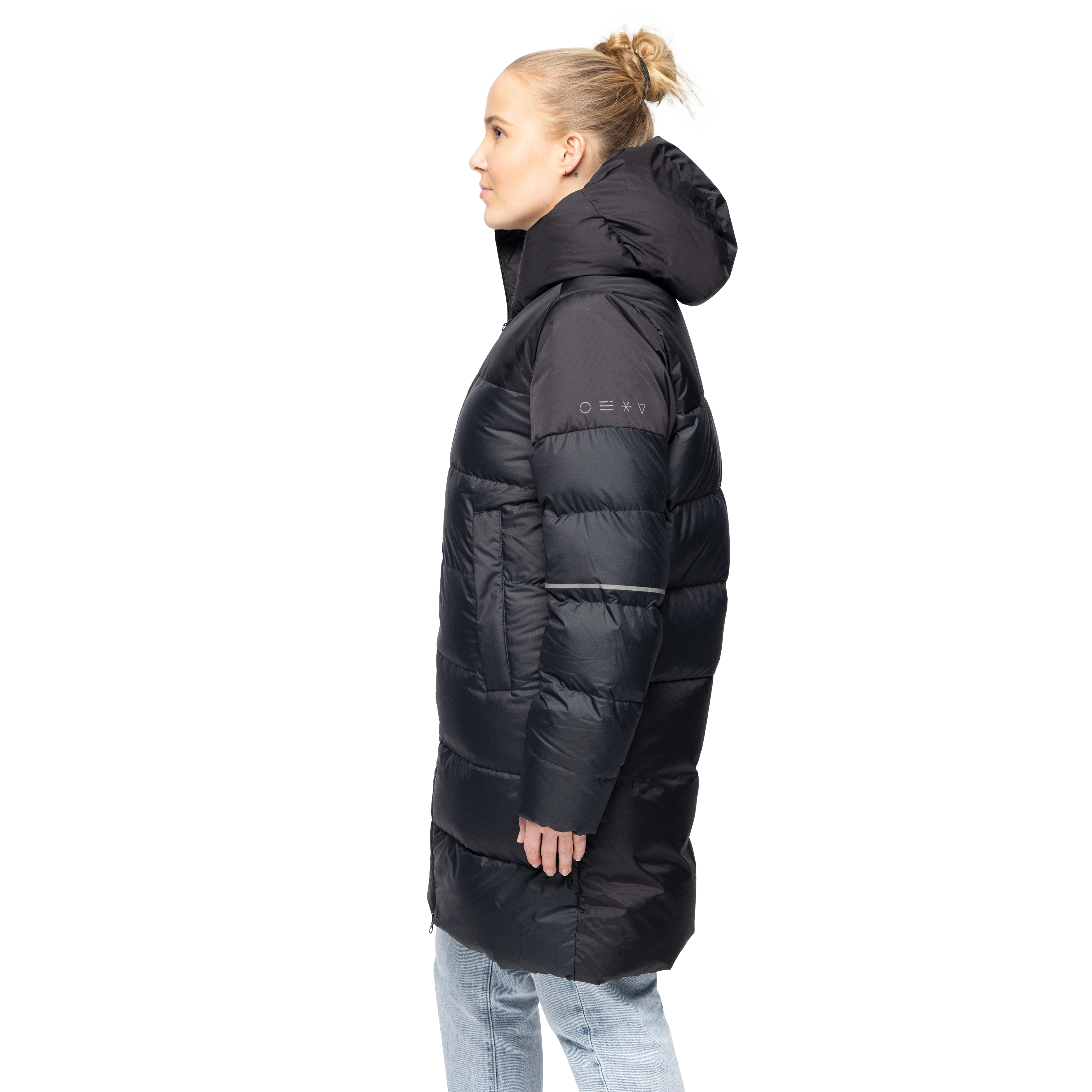 Oslo Urban Down Parka Black