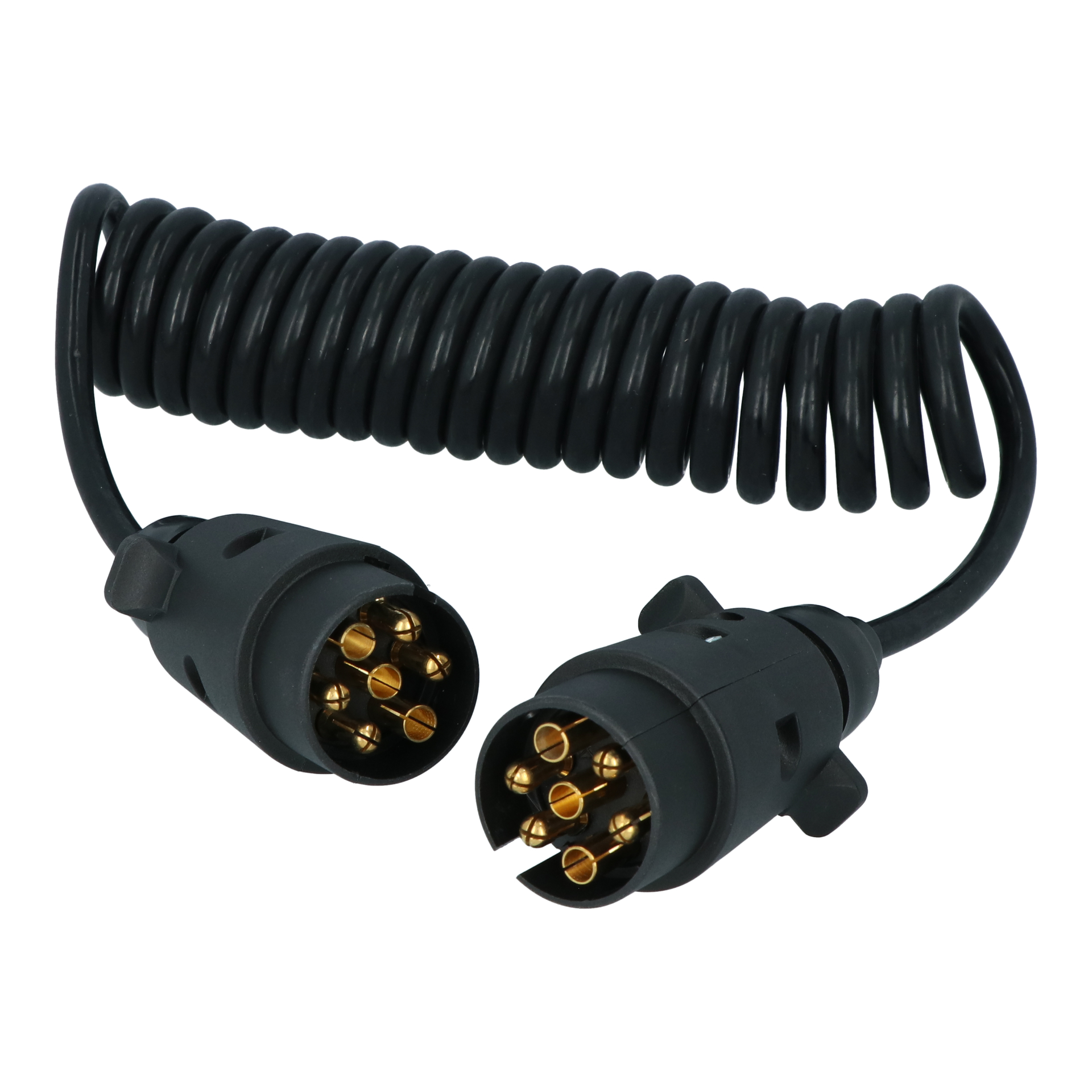 Carpoint 7-polige spiraal verlengkabel - 3 meter