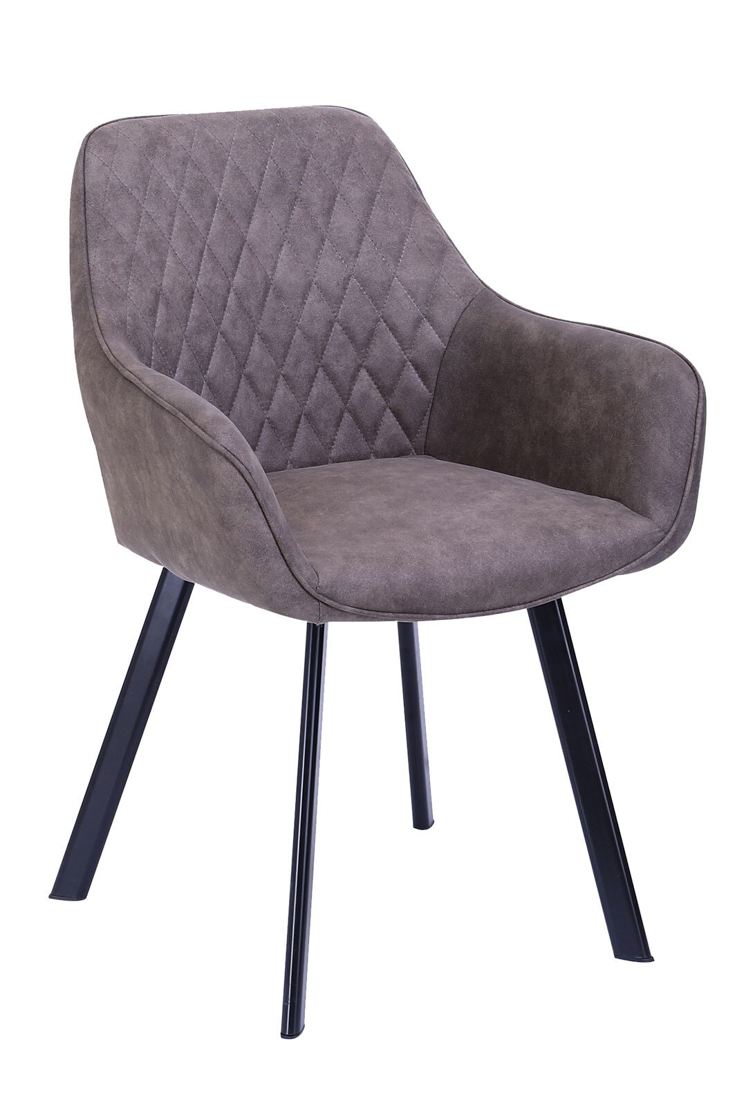 CASAVANTI Esszimmerstuhl 2er Set Mikrofaser taupe