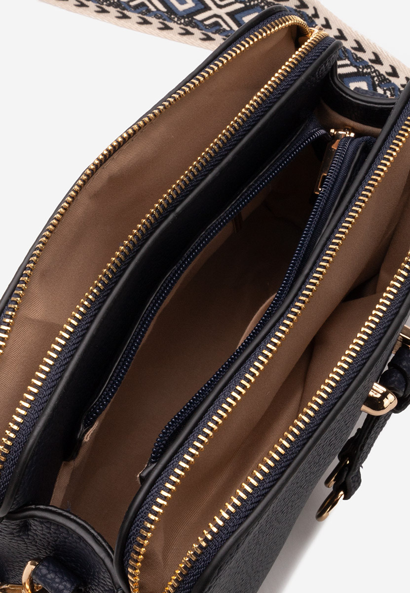 Sac bandoulière femme bleue Vibrant V2