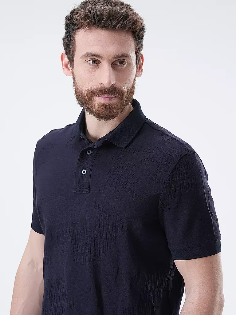 ARMANI EXCHANGE Poloshirt blau