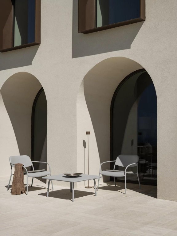 Blomus Yua fauteuil Outdoor Granite Grey