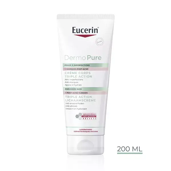 Creme Corporal Eucerin DermoPure Tripla Ação 200ml