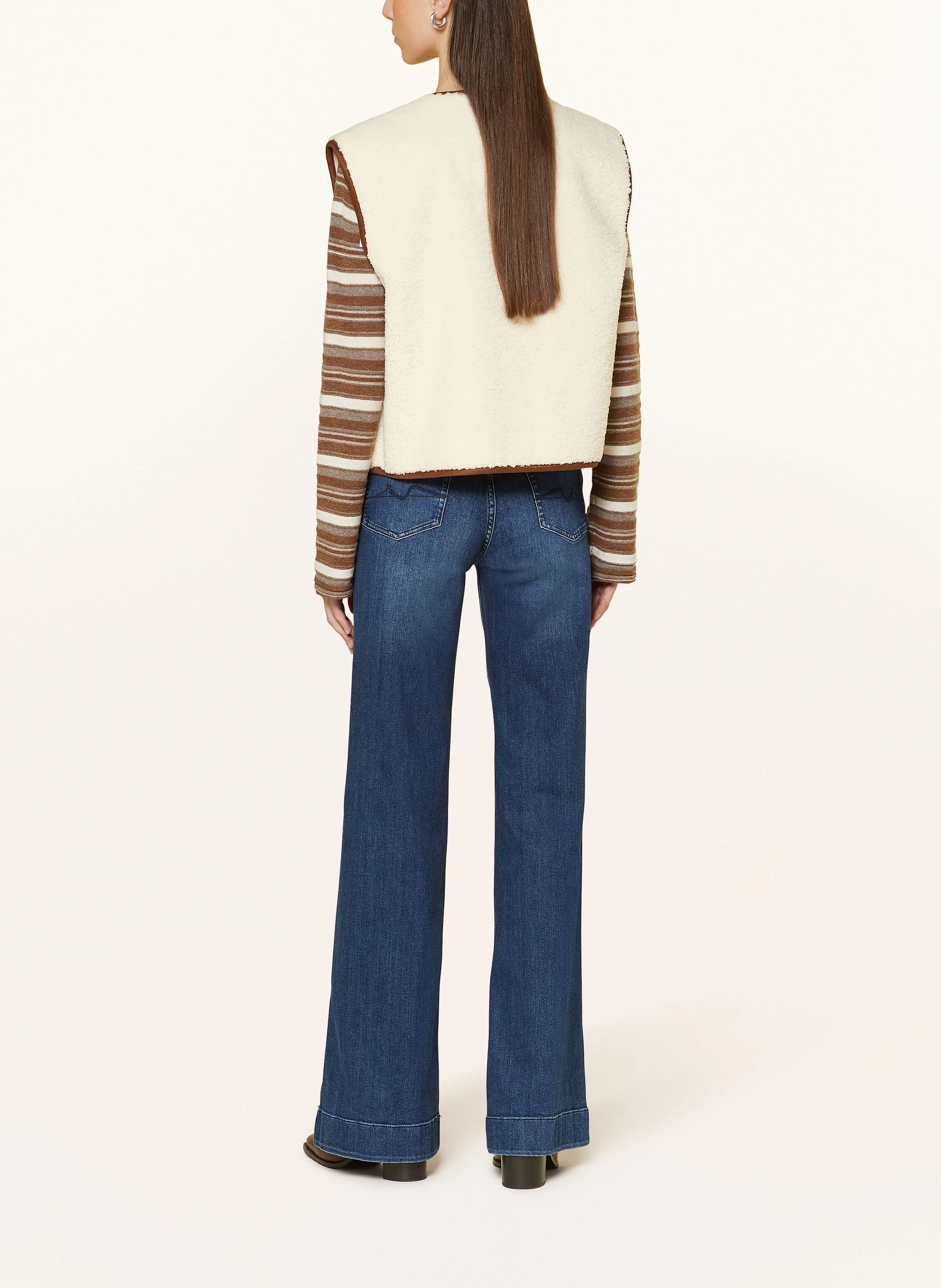 CLAUDIE PIERLOT Teddyfell-Weste