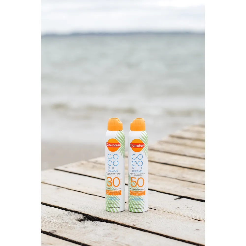 Carroten Dry Mist SPF50 Coconut Dreams - 200 ml.