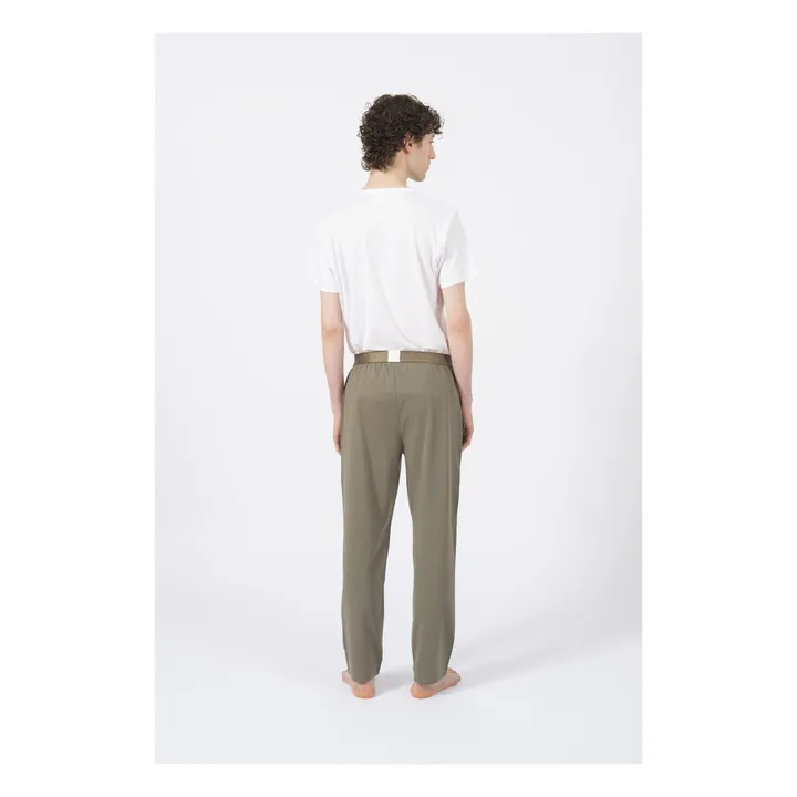 Talc Pantalon de Pyjama Sade | Vert kaki