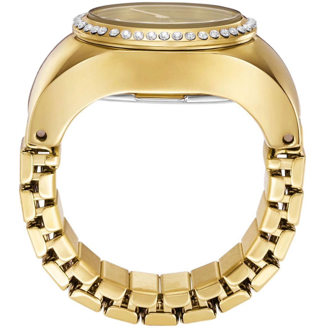 Fossil Uhrenring Goldig Glitz
