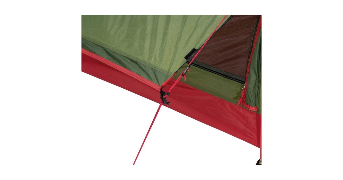 High PeakSiskin 2.0 LW tent  (Olijfgroen/rood)