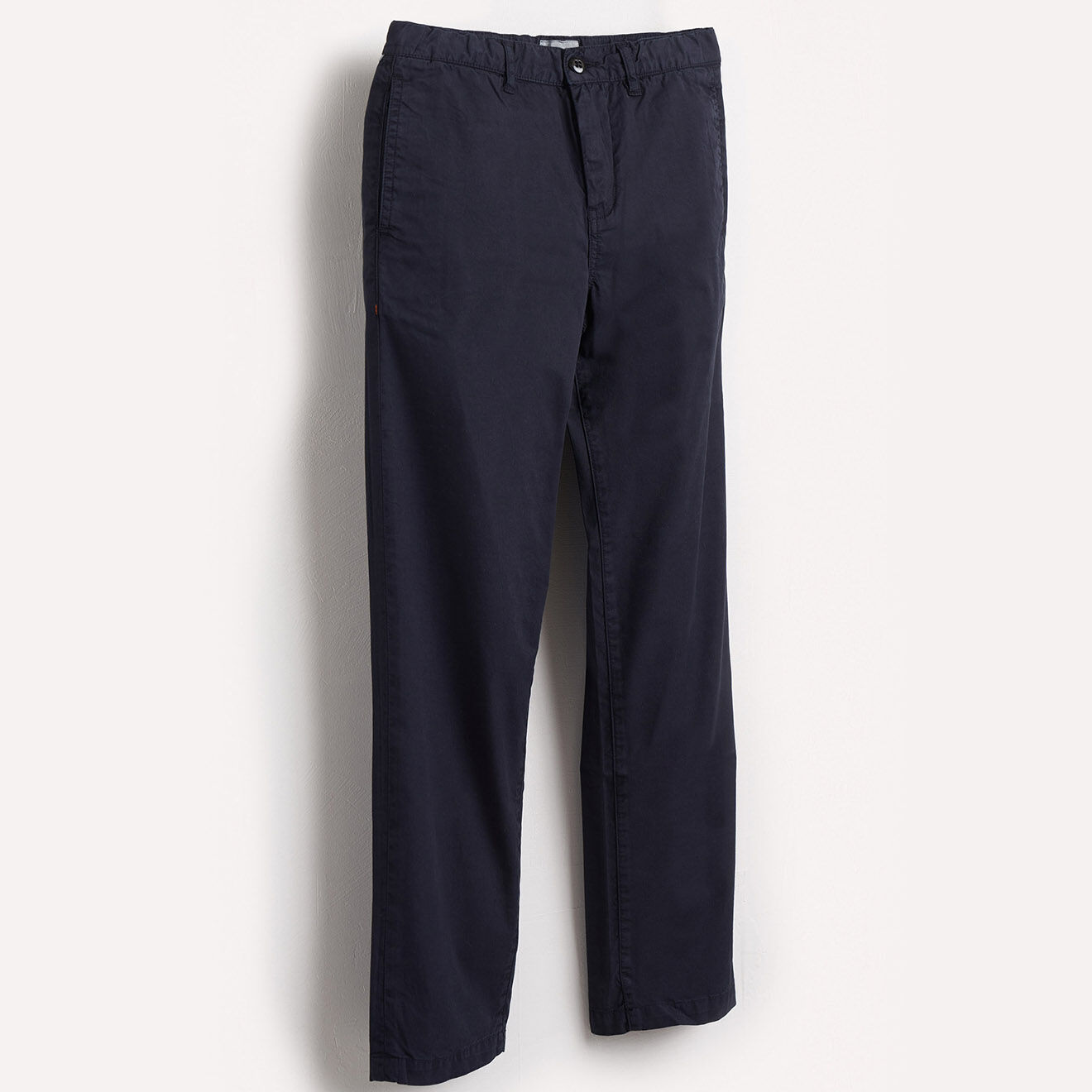 Bellerose Pantalon en Toile de coton Warren bleu nuit