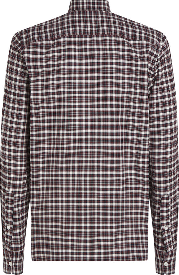 Tommy Hilfiger OXFORD LUMBER PLAID SF SHIRT Deep rouge / allover