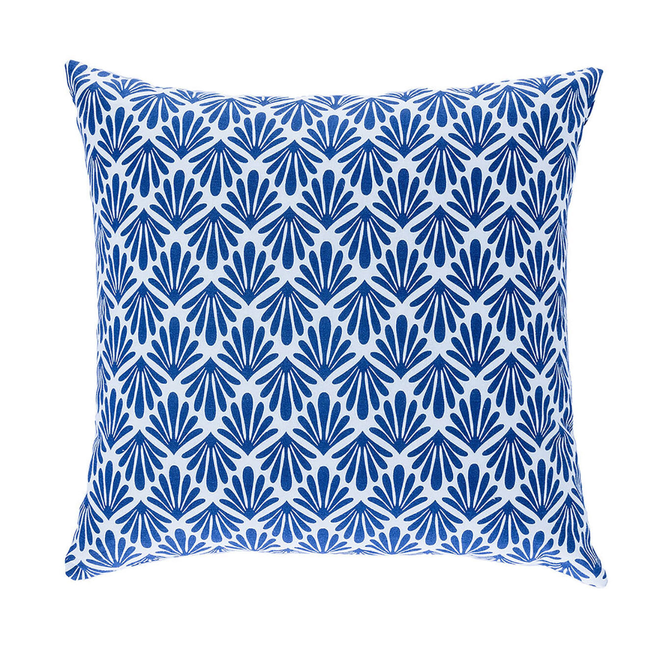 Febronie Housse de coussin d'extérieur Peacock bleu marine - 50x50 cm