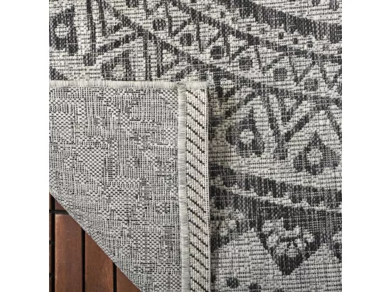 Tapis Light Grey & Black 160 X 231 cm - Kalene