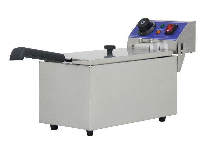 Weber Home Gastronomie-Fritteuse Mit 6 Liter brutto (3.5 Liter netto) Ölfüllmenge