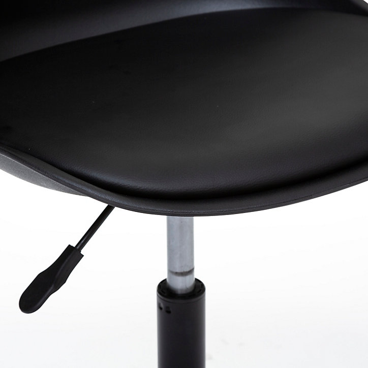 Lot de 2 chaises de table réglable Aiko noir