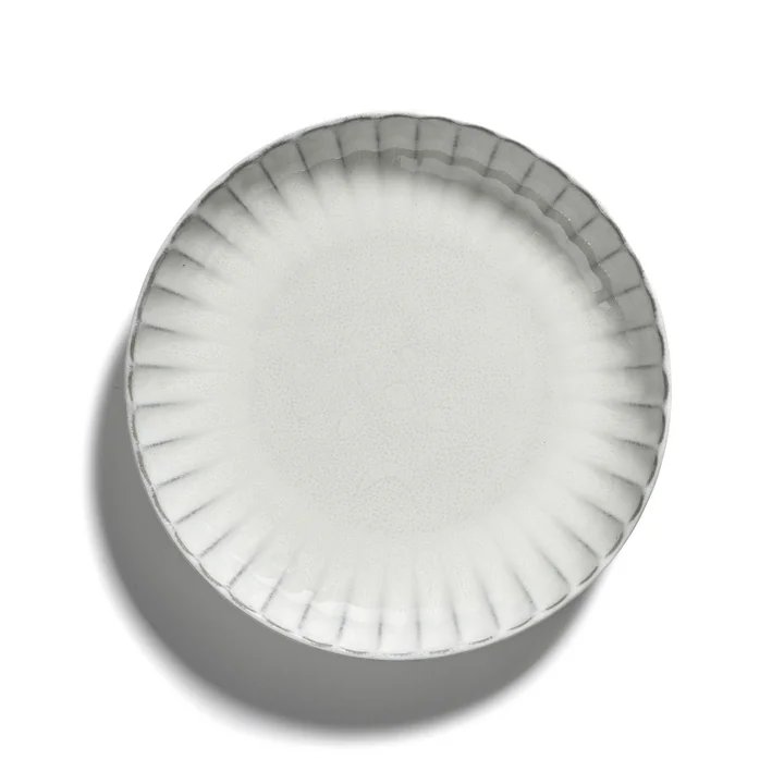 Serax - Inku Teller, Ø 19 cm tief, grün (2er-Set)