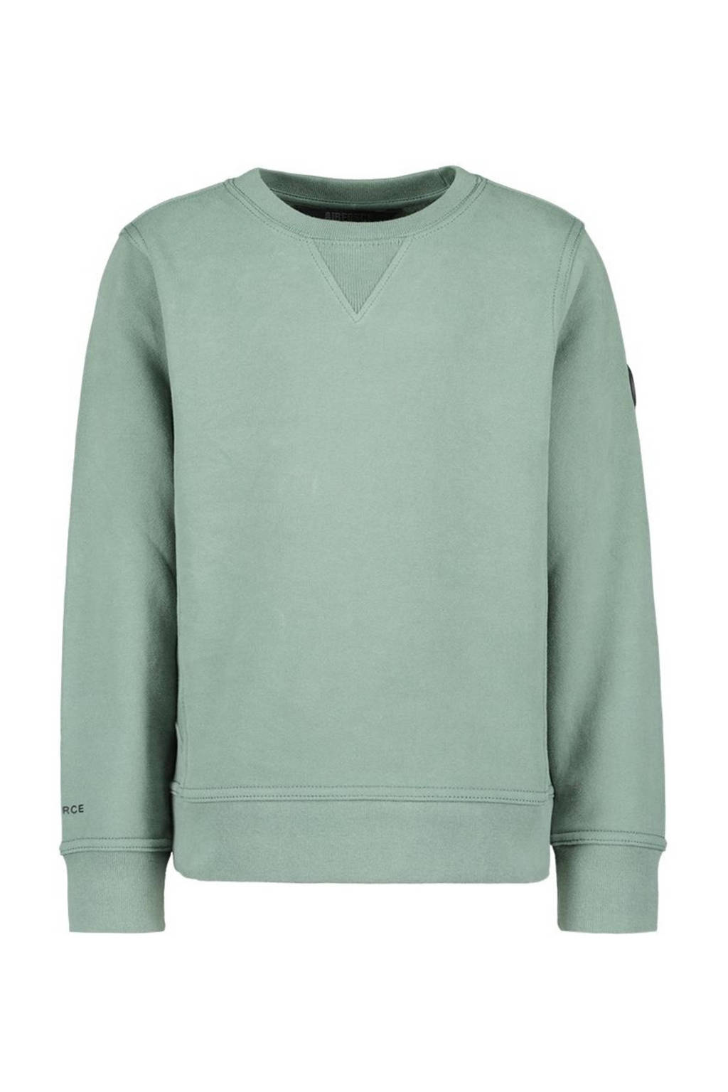 Airforce sweater zachtgroen