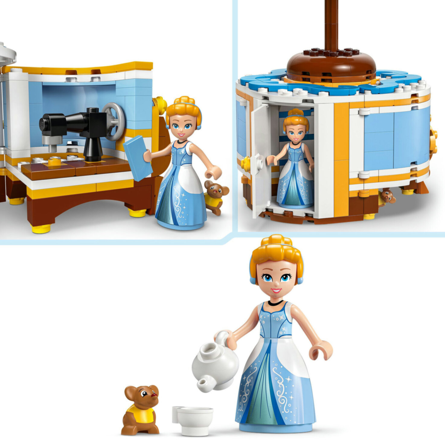 LEGO® ǀ Disney 43266 Princess Cinderellas Kleid - Bauspielzeug mit Figur ab 9 Jahren
