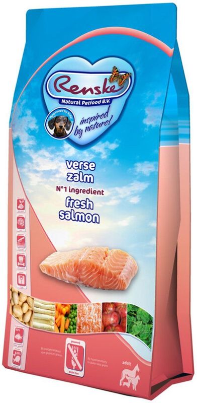 Renske - Super Premium Adult - Hondenvoer - Zalm - Graanvrij - 6,5 kg