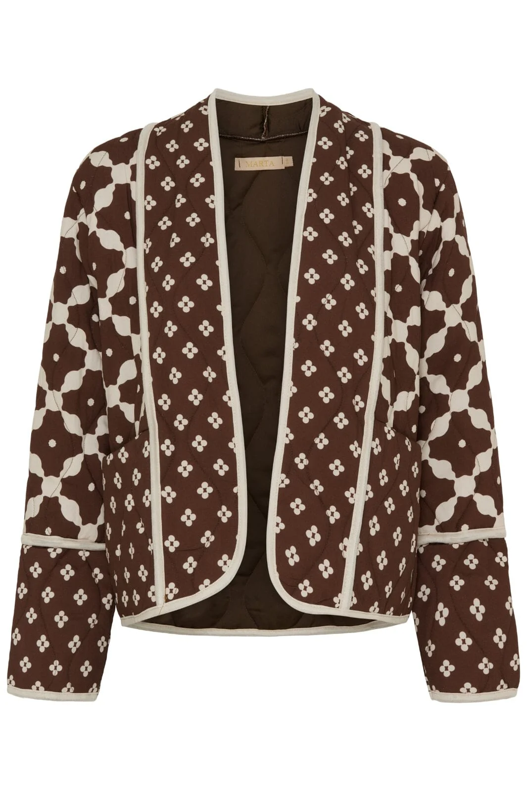 Marta Du Chateau Mdcjeanne Jacket 24536-C brown
