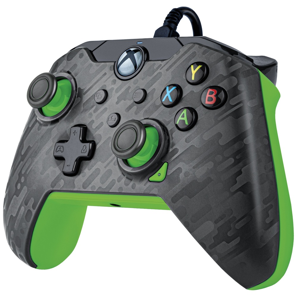 PDP Gaming Xbox Kabelgebundener Controller – Neon Carbon