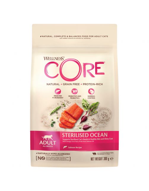 Wellness Core Grain Free Cat Sterilised Zalm - Kattenvoer