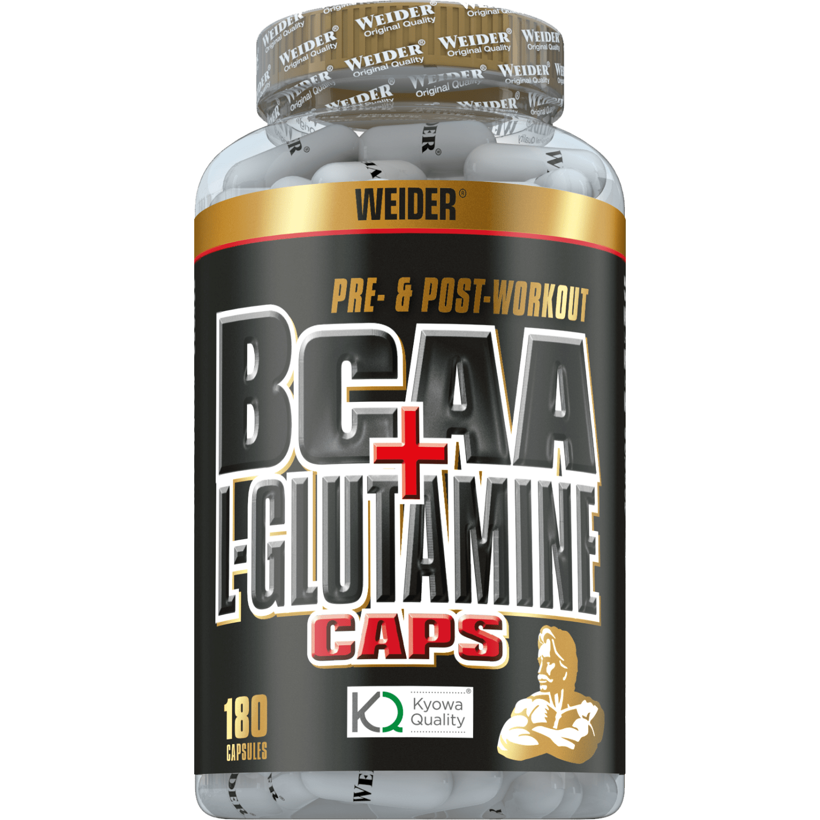 BCAA + L-Glutamine (180 Kapseln)