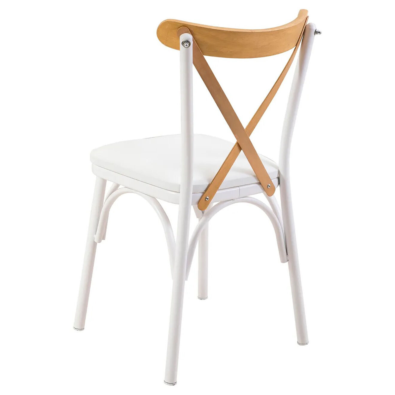 Homitis Table extensible + 4 Chaises Oliver chêne/blanc