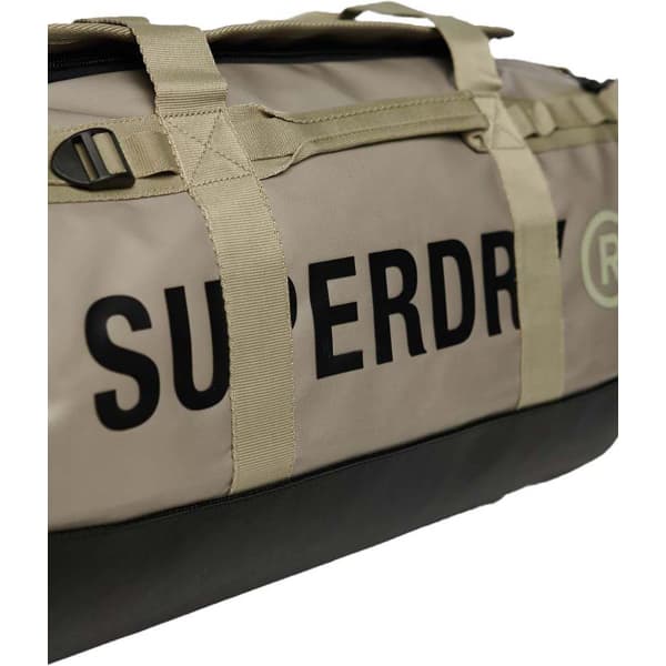 Duffel SUPERDRY TARP BARREL BAG WINTER TWIG BEIGE