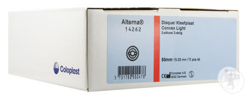 Alterna Convexe Light Plaques 50/15-32mm 5 Pièces (14262)