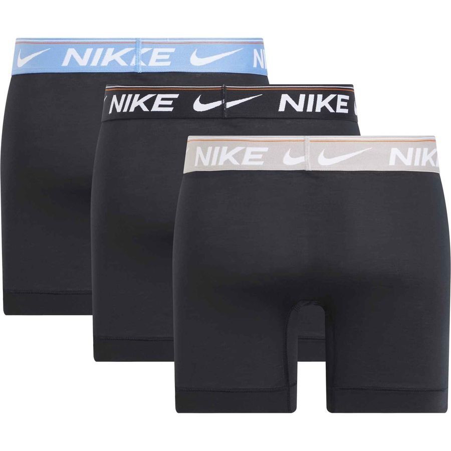 Nike Shorts Boxer Ultra Comfort Dri-FIT Pack de 3 - Noir/Gris/Bleu