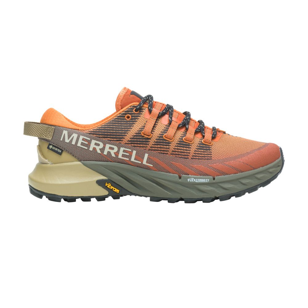 Merrell AGILITY PEAK 4 GTX - Chaussures trail Homme exuberance/olive