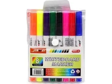 LeanToys Magic Watercolour Markers 8 stk. til at tegne på vandglas