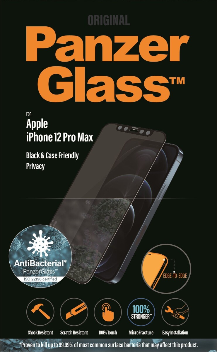 Panzerglass - iPhone 12 Pro Max - Skærmbeskyttelse