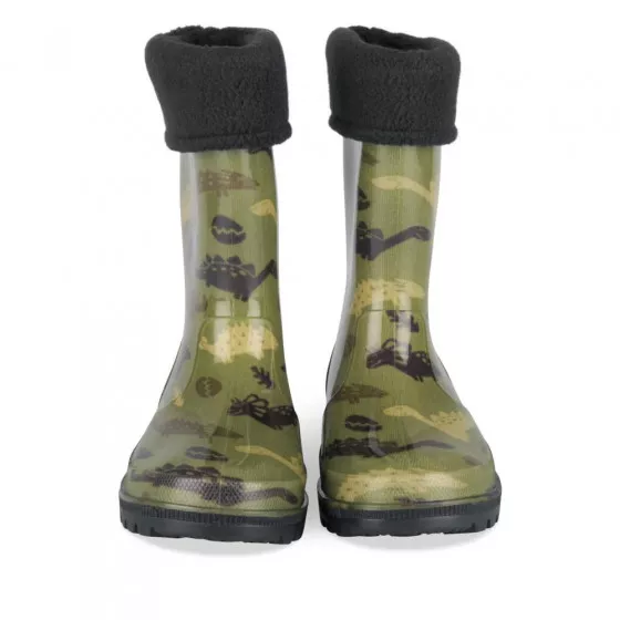 Bottes de pluie VERT CHARLIE & FRIENDS
