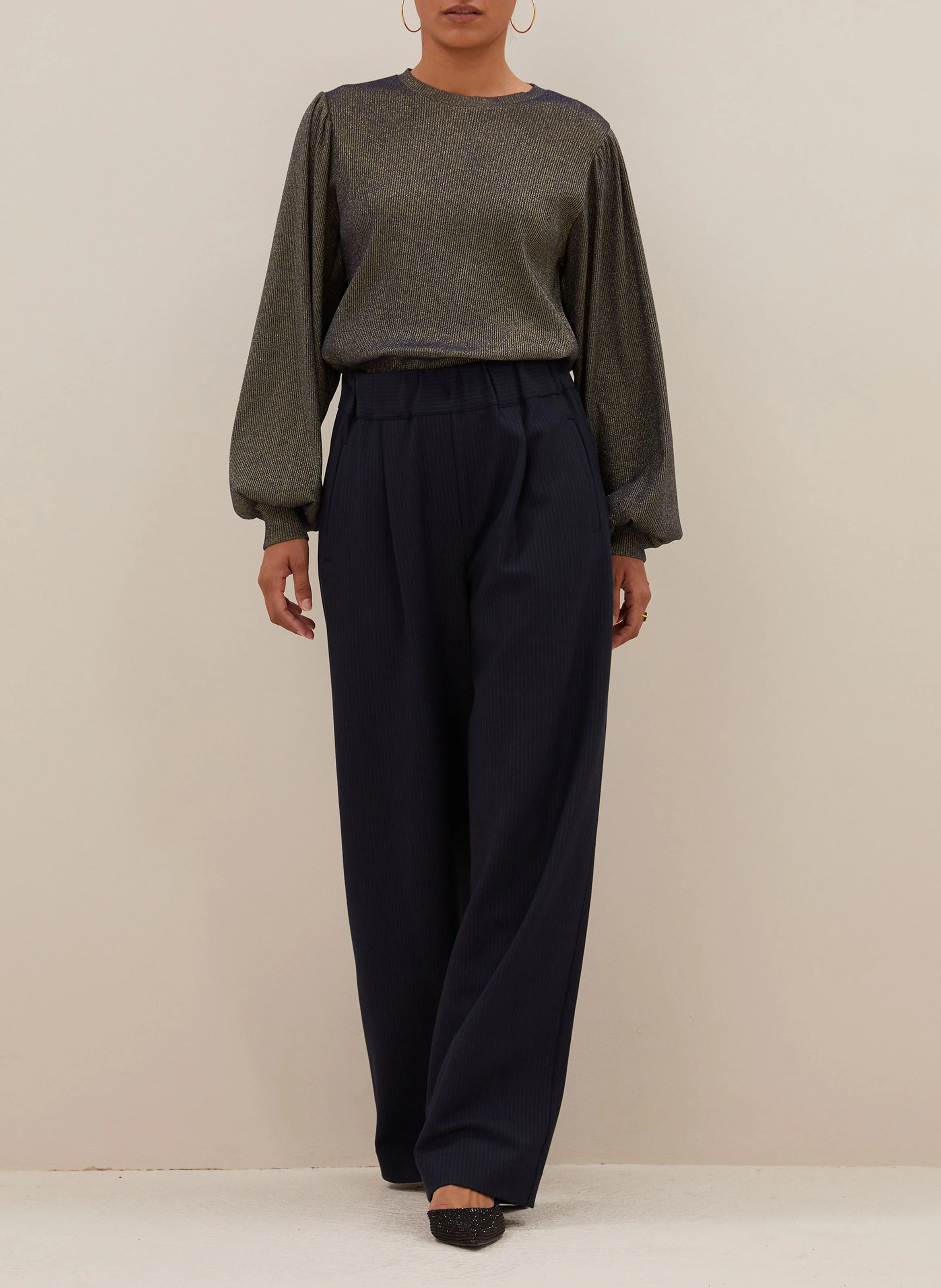 MADE - Top col rond | Doré