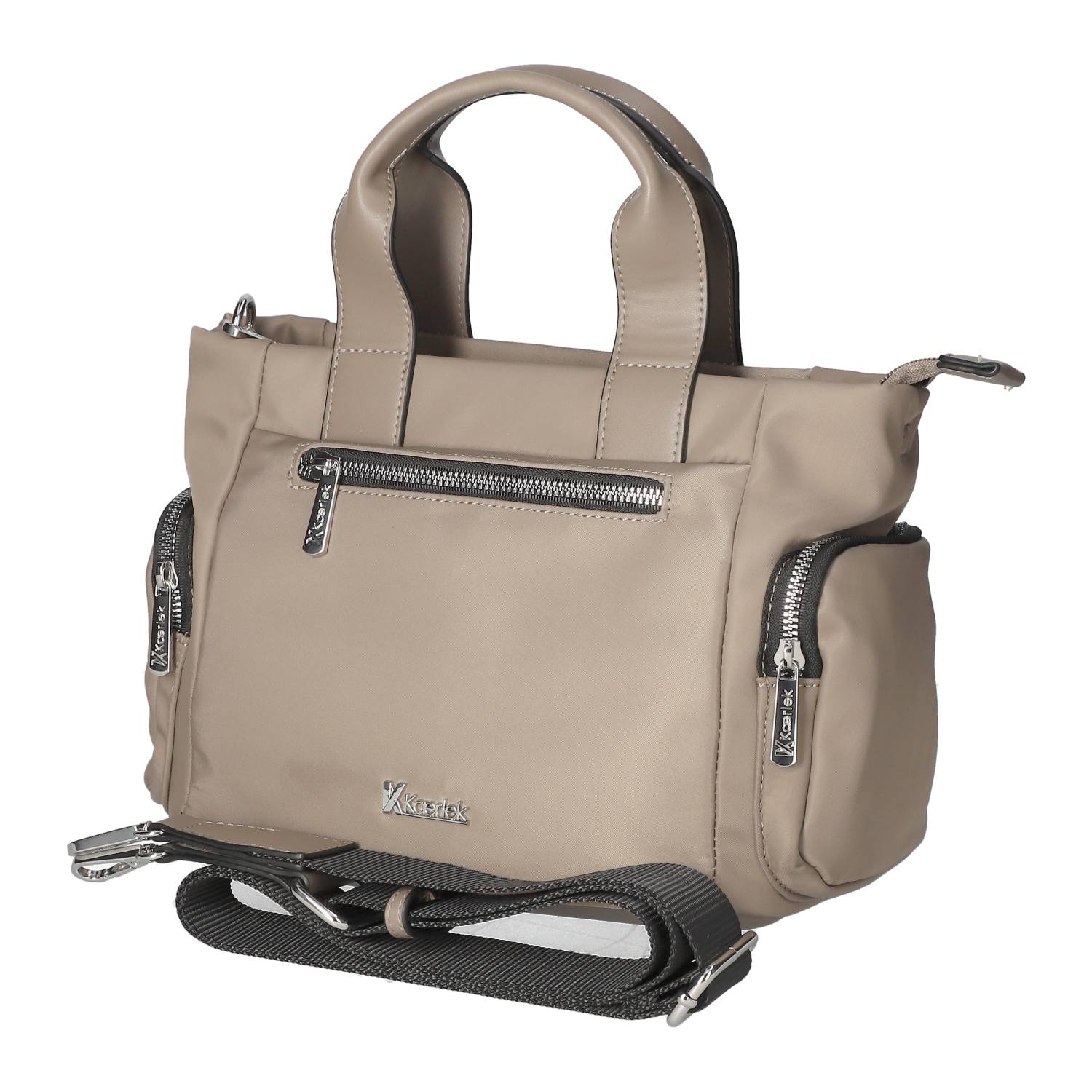 Kaerlek Henkeltasche - grau