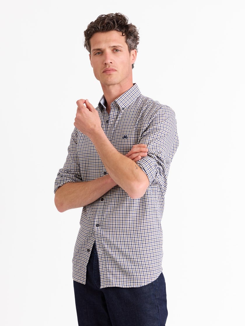 Maurice skjorte - Classic fit Dusty Olive