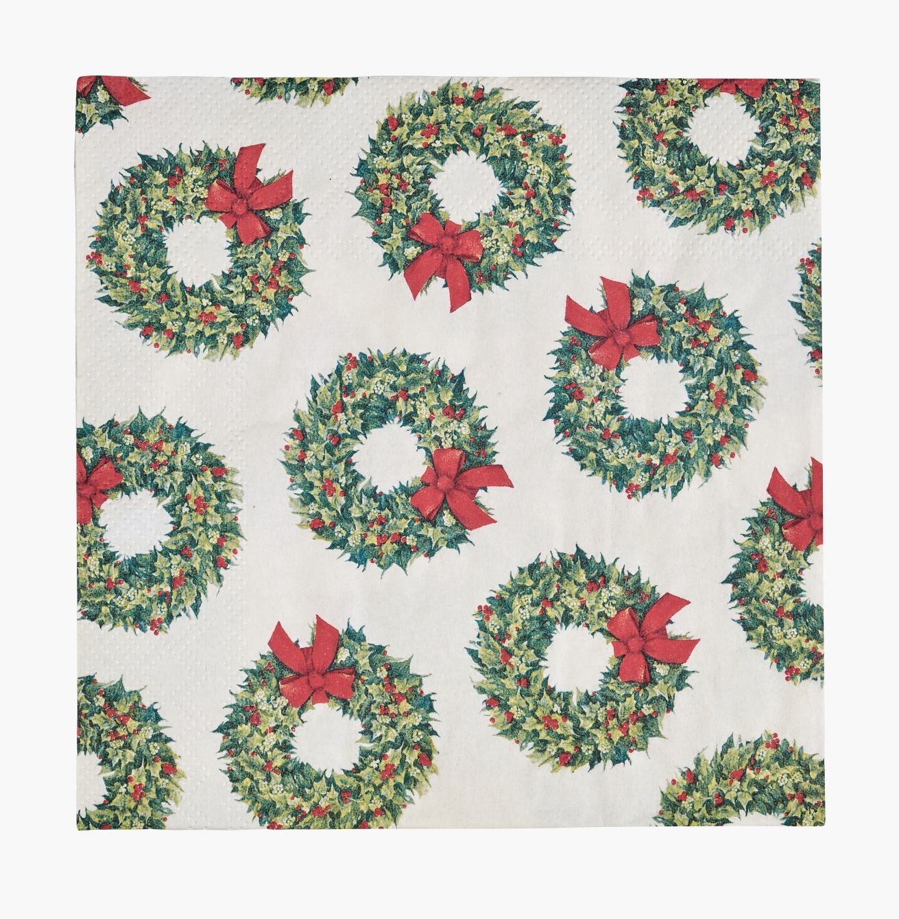 Papirservietter multi grønn - 33x33 cm