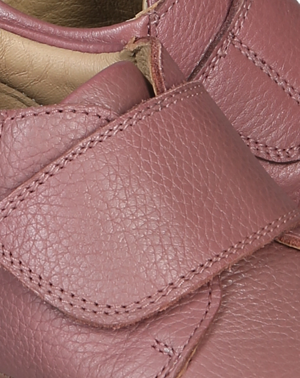 Klett-Krabbelschuhe TANNU in dark rose
